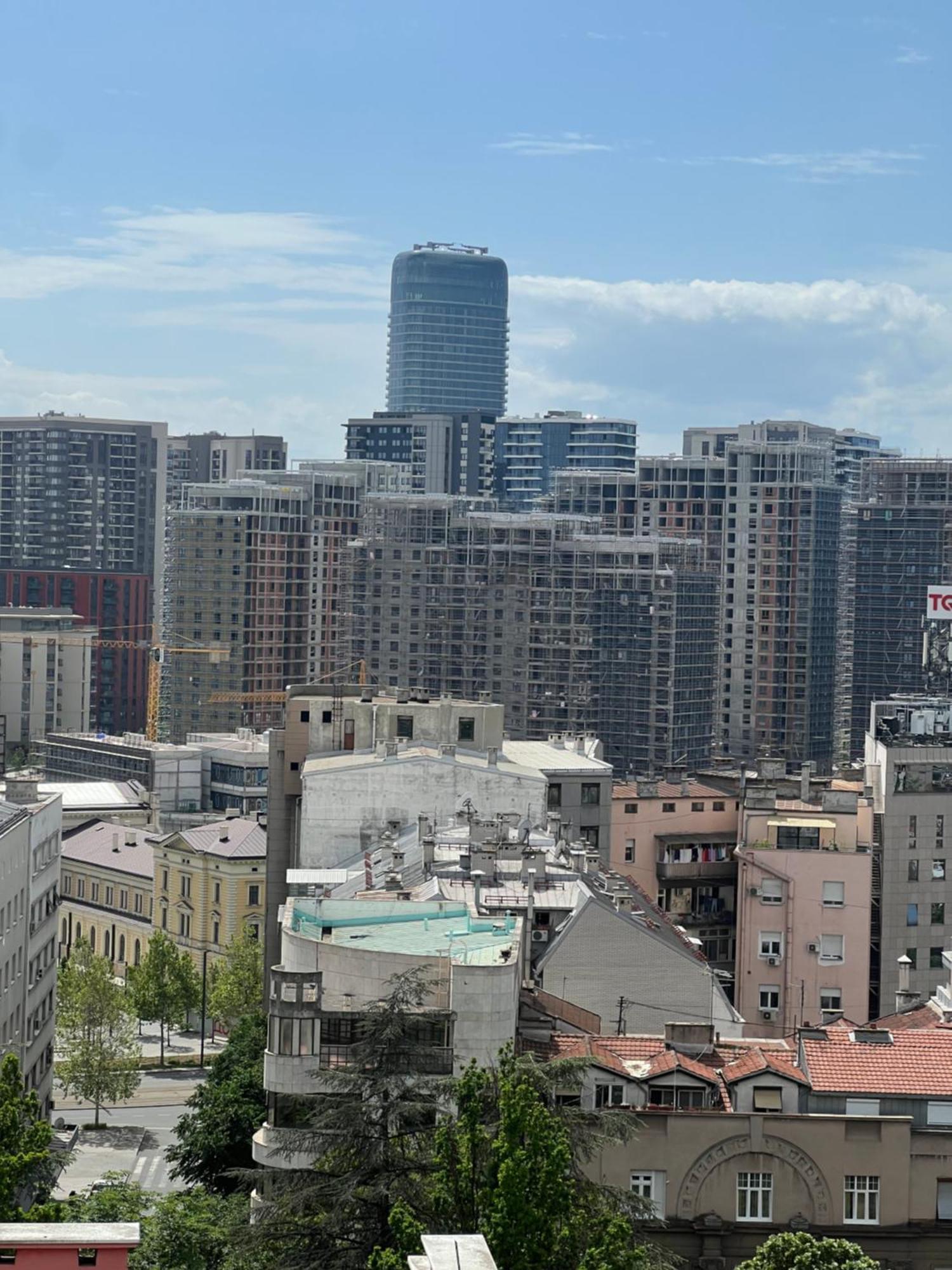 Panorama View Belgrade Belgrado Exterior foto